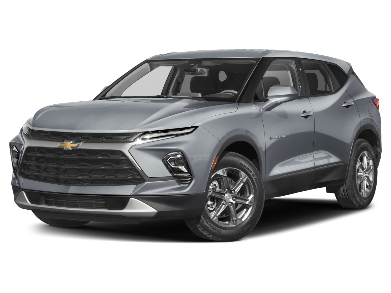 2024 Chevrolet Blazer 3LT in Sterling Gray Metallic — front three-quarter view