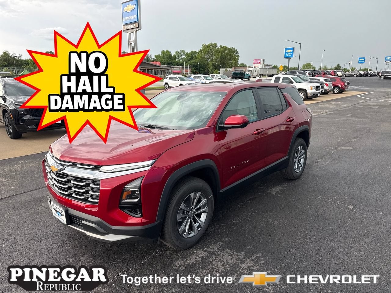 2026 Chevrolet Equinox — rear three-quarter view